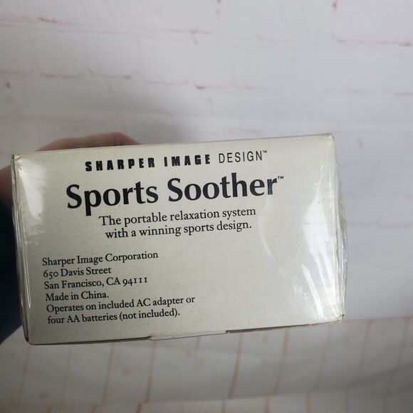 NIB Sports Soother 4 way Alarm with AM/FM Radio Sharper Image Design Home Travel - Picture 12 of 12